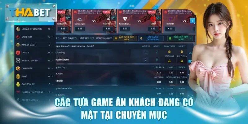 E-Sports Thabet - Trải Nghiệm Thể Thao Điện Tử Hấp Dẫn